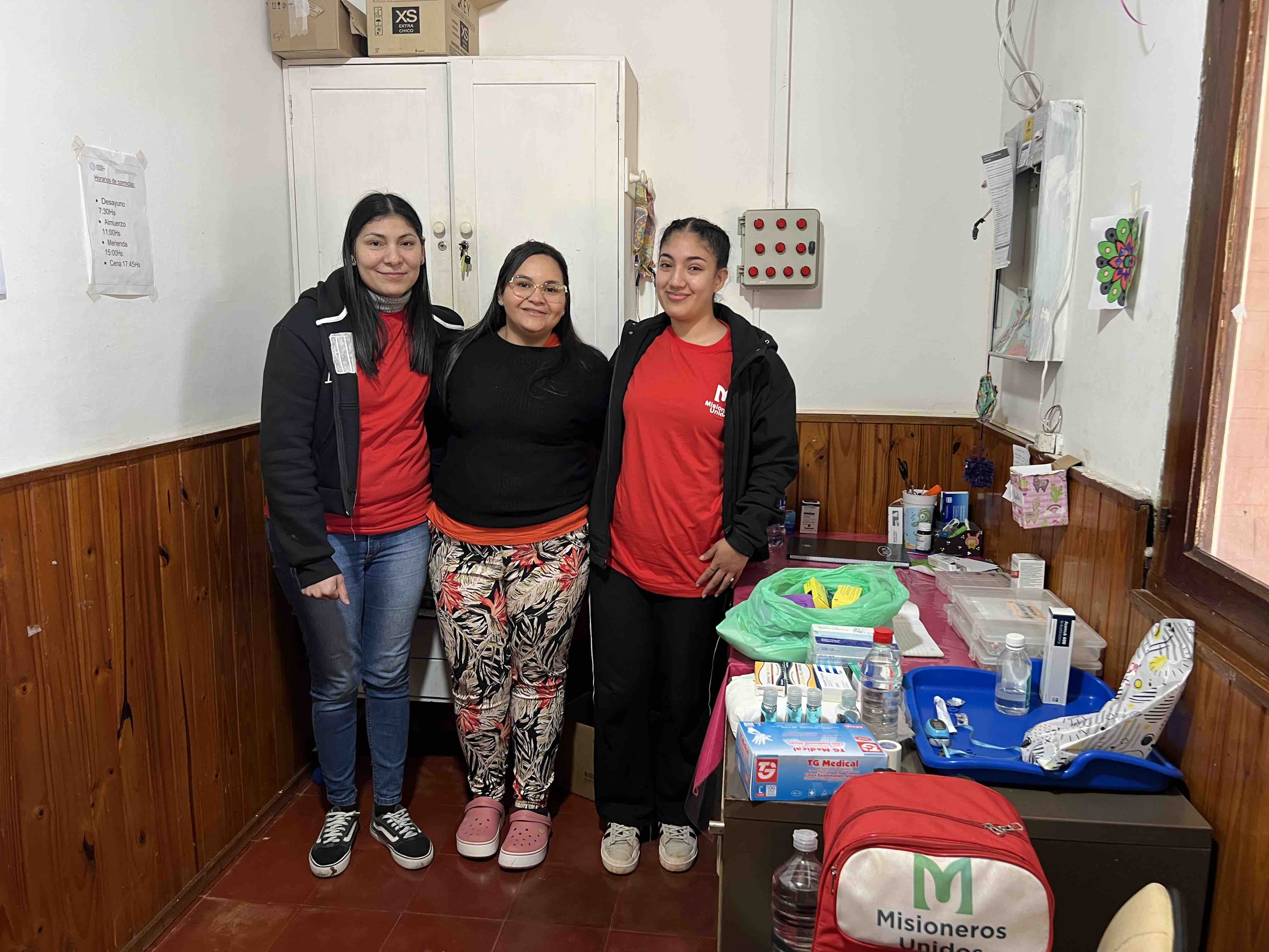 Celebración comunitaria durante misión