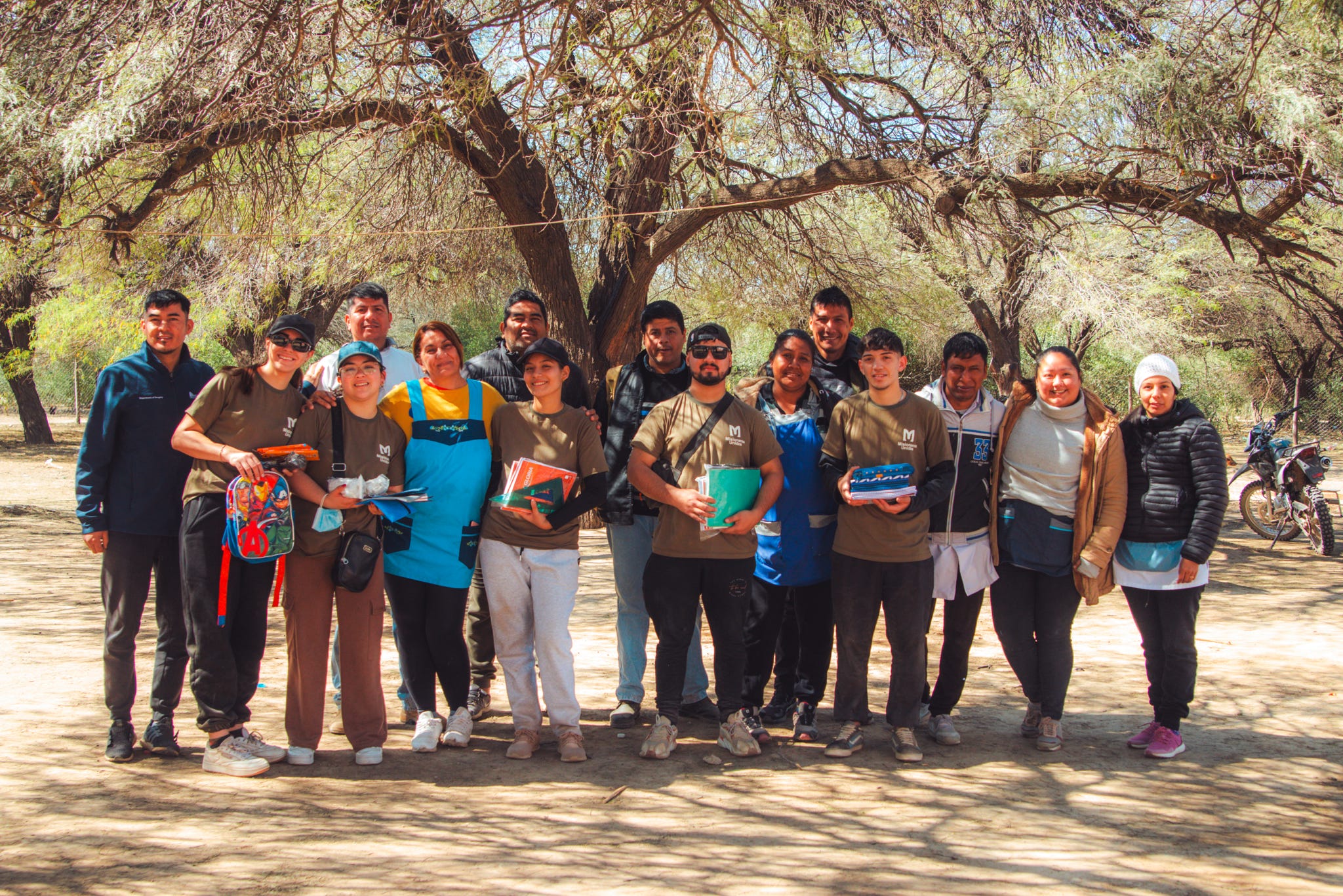 Misión solidaria en comunidad vulnerable